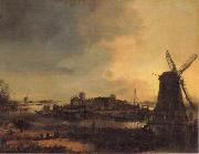 Landscape with a Mill Aert van der Neer